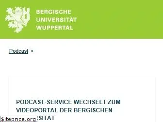podcast.uni-wuppertal.de