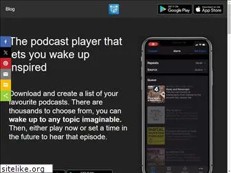 podcastalarm.app