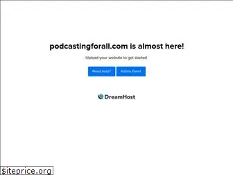 podcastingforall.com