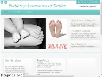 podiatryassocdallas.com