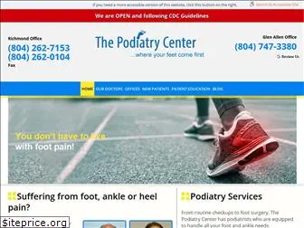 podiatrycenterrichmond.com