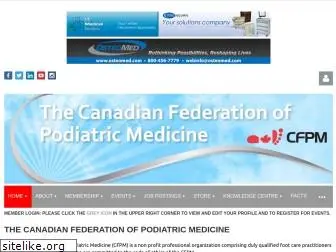 podiatryinfocanada.ca