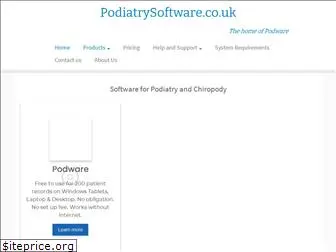 podiatrysoftware.co.uk