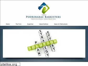 podrebaracbarristers.com