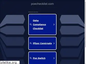 poechecklist.com