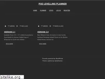 poelevellingplanner.com