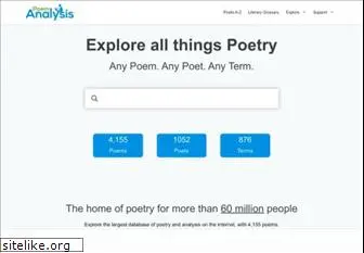 poemanalysis.com