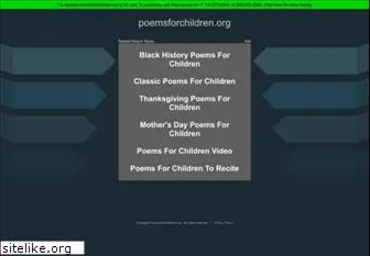 poemsforchildren.org