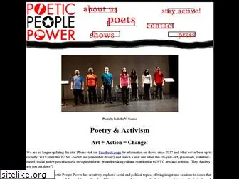 poeticpeoplepower.com
