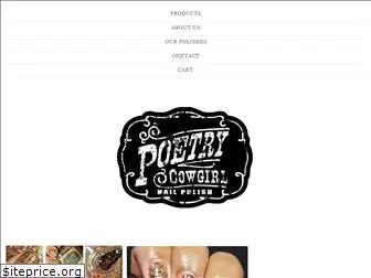 poetrycowgirlnailpolish.com