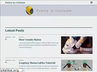 poetryincostume.com