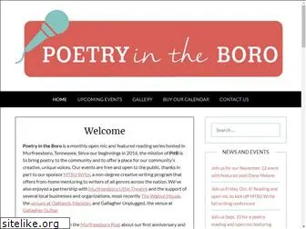 poetryintheboro.org