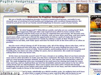 pogstarhedgehogs.com