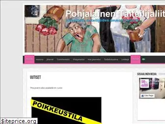 pohjalainentaiteilijaliitto.fi