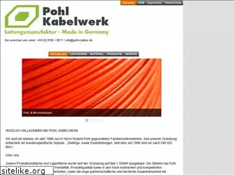 pohl-cables.com