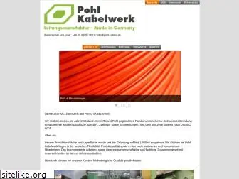 pohl-cables.de