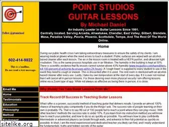 pointstudiosguitarlessons.com