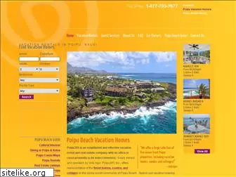 poipubeachvacationhomes.com