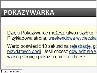www.pokazywarka.pl website price