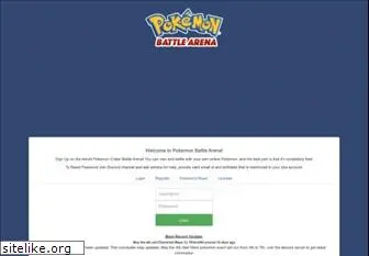 pokemonbattlearena.net