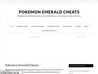 pokemonemeraldcheats.com