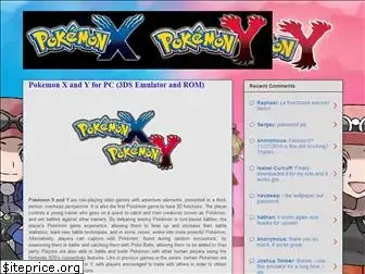 pokemonxandypc.blogspot.pt - Pokemon X and Y on PC (Working - Pokemon  Xandy PC Blogspot