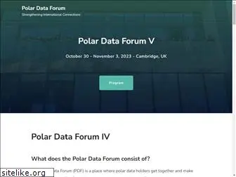 polar-data-forum.org