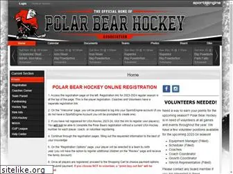 polarbearhockey.net