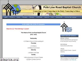 polelinebaptist.org