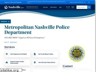 www.police.nashville.gov website price