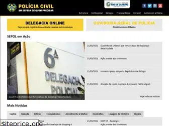 policiacivilrj.net.br