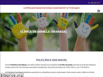 policlinicasanmiguel.com