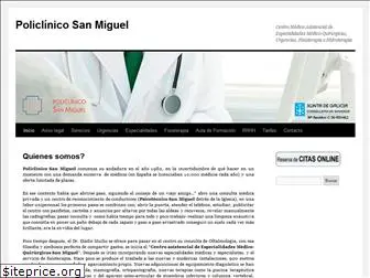 policlinicosanmiguel.com