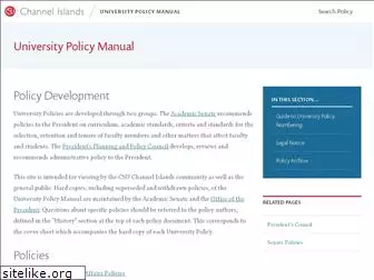 policy.csuci.edu