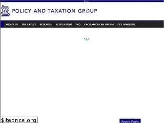 policyandtaxationgroup.com