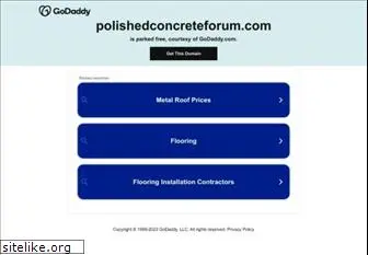 polishedconcreteforum.com