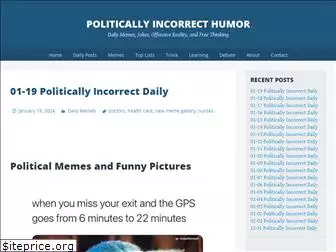 politicallyincorrecthumor.com