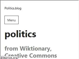politics.blog