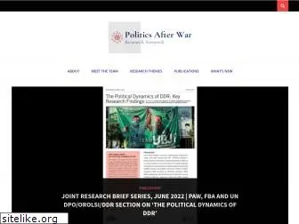 politicsafterwar.com
