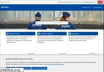 politie.be