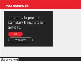 poly-trucking.com