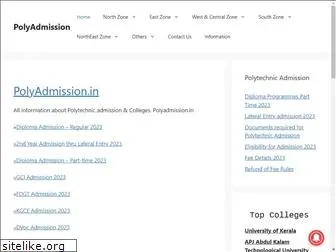 polyadmission.in