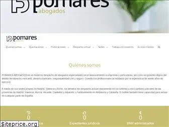 pomaresabogados.com