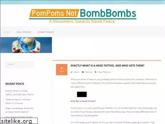 pompomsnotbombbombs.org