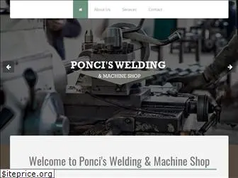 ponciswelding.com