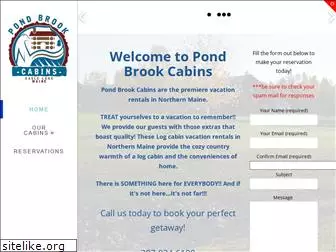 pondbrookcabins.com