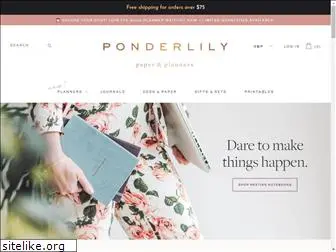 ponderlily.com