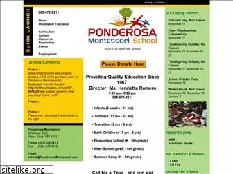 ponderosamontessori.com