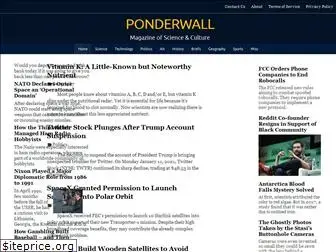 ponderwall.com