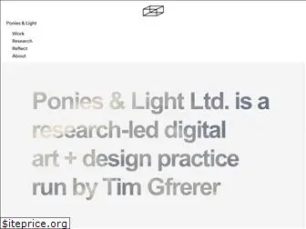 poniesandlight.co.uk